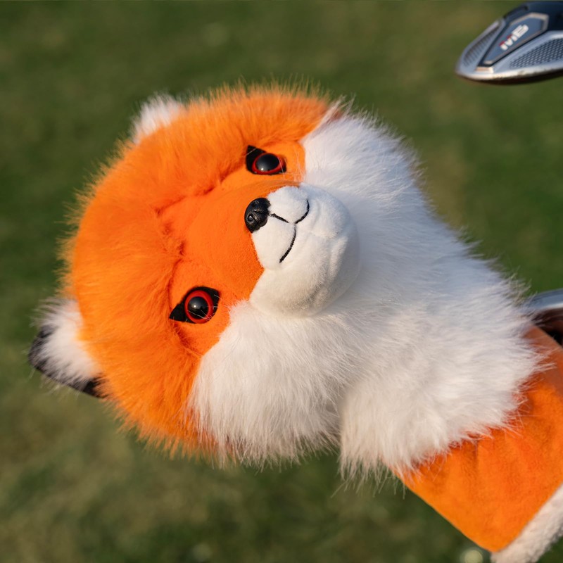 Mytag Fox Driver Headcover Character Fox Driver Headcover Golf Head