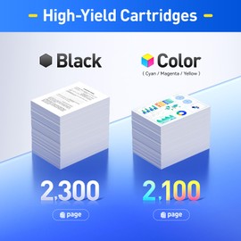 JCTONER 055 Toner Cartridge Set 4-Pack Compatible with Canon 055 CRG-055 055H Toner for Canon Color imageCLASS MF743Cdw MF741Cdw MF745Cdw MF746Cdw LBP664Cdw Printer Ink MF743 MF741 (Black Cyan Yellow Magenta)