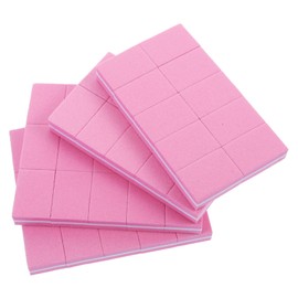 Baluue 150pcs Sponge Nail Buffers Fingernail Buffer Blocks for Smoothing Polishing Natural False Nails Essential Manicure Tools for Travel and Home Use