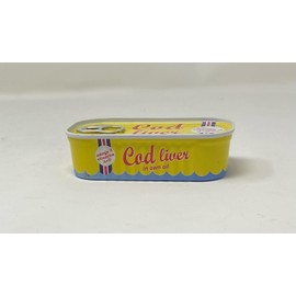 Cod Liver In Own Oil 4.3 oz. (Pack of 20)