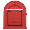 Architectural Mailboxes 7900-7R-SR Boulder Mailbox, Red