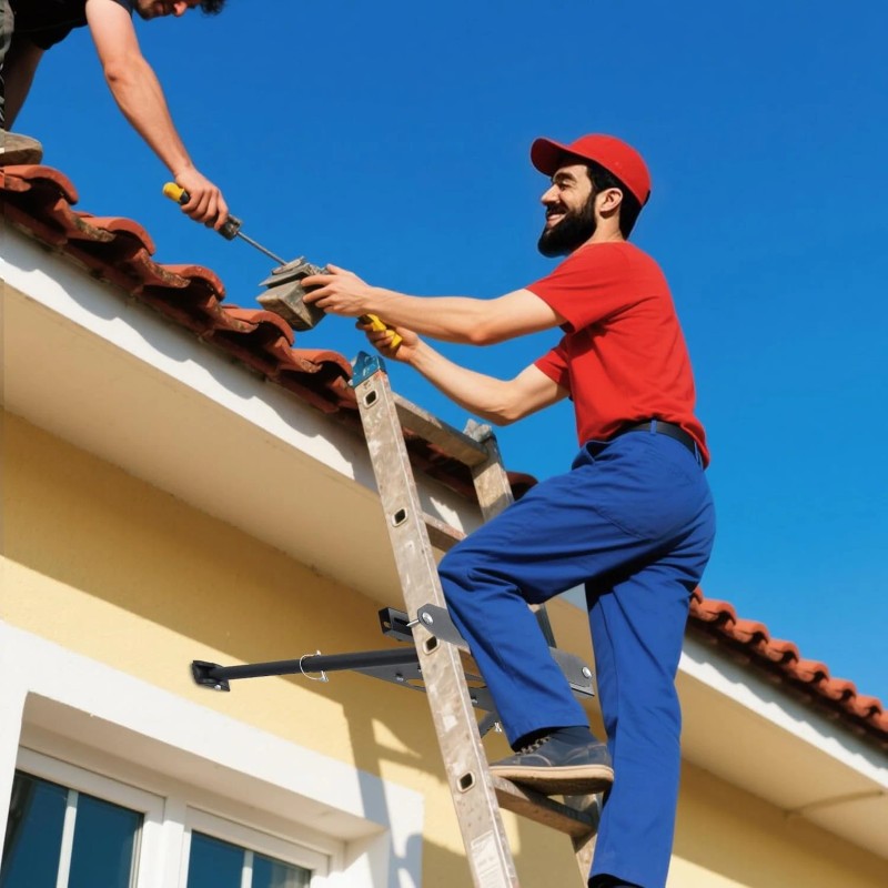 Nicecho Ladder Support Stabilizer Security for climbing ladder Wall Standoff