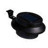 Gravidus Set of 2 Solar Gutter Lights (Black)