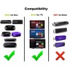1-clicktech 2-in-1 Remote for Roku TV(Default)/fo