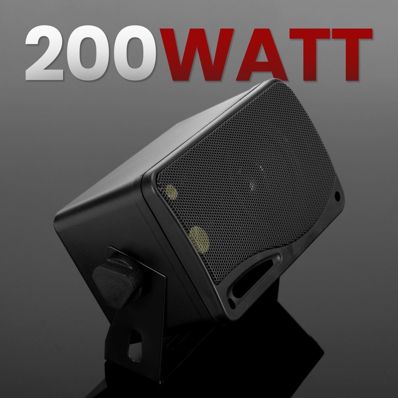 Pyramid 3-Way Indoor Outdoor Speaker System - 3.5 Inch 200W