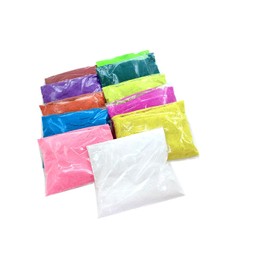 SHRIYA Rangoli Sand Powder Well Mixed Rangoli Art During Diwali Navratri Pongal Poojas and Festivals(Multicolor 100 gm x 10 Colours White Color 100 Gr)