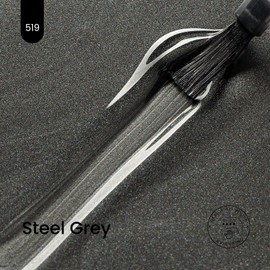 MAYCHAO 15ML Pearl Gel Nail Polish Pearlescent Shell Shimmer Mermaid Steel Grey Gel Polish Swirl Thread Effect Soak Off UV LED Lamp Curing for Nail Art Manicure Salon DIY at Home, 0.5 OZ