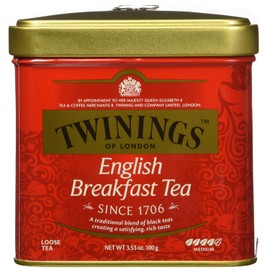 Twinings English Breakfast Tea Tin, 3.5 Ounce (Pack of 1)
