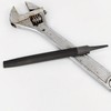 1 Pack Half Round Metal File, Small Sharpening File, 6