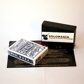 SOLOMAGIA Bicycle Chainless Playing Cards (Blue) by US Playing Cards - Kartenspiele - Zaubertricks und Magie