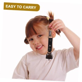 WOONEKY Travel Essential: 2pcs Bear Bell Hangings Noise-producing Bells for Outdoor Hiking and Camping