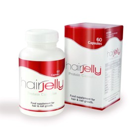 HAIRJELLY- Hair Growth Supplement. Ideal protein supplement for men & women who suffer from: fine, thinning or weak hair. Hair which is thinning due to breakage, or hair loss due to dietary problems.