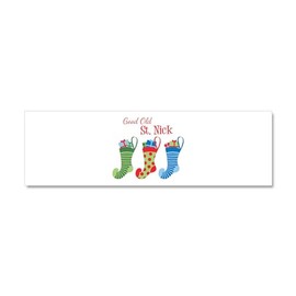 CafePress Good Old St. Nick Car Magnet 10 X 3 10" x 3", Bumper Magnet