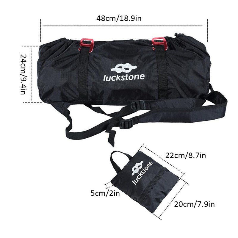 Namolit Outdoor Climbing Rope Bag Folding Waterproof Climbing Equipment Carrying