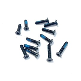 HSSDTECH Screws for Asus TUF Gaming A15 FA507 FX507 2 long, 8 medium and 2 short form a set of black screws