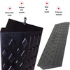 TECHTONGDA Rubber Curb Ramp, Heavy Duty 22000lbs (10 Ton) Weight