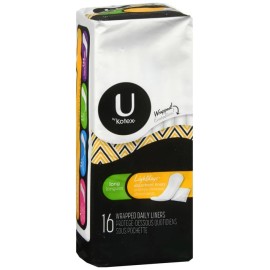 kotex U by Kotex Clean & Secure Liners Long 16 EA