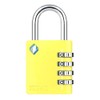[ZARKER XD40] Heavy Duty Outdoor 4-Digit Combination Padlock for Locker,