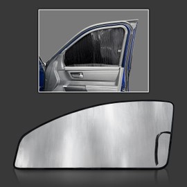 Galaxy Auto Shield Custom Fit Side Sunshade - Front Seat - for Toyota Tundra 2022 2023 2024 2025-4Dr Crew Max Cab, Insulated Window Sunshade Privacy Accessories Blockout UV Reflector Protection