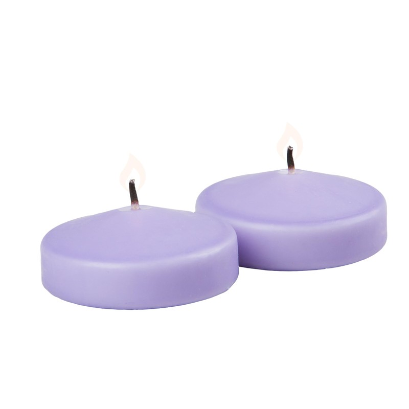Eastland Set of 4 Cylinder Vases and 4 Lavender Richland