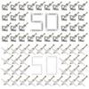 Pack of 100 Cavity Dowels, Plasterboard Dowels, Drywall Dowels, Butterfly