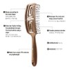 Yao Vented Brush Mini – Curly Scalp Hair Brush for