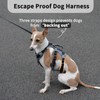 Huntboo Reflective Dog Harness with Handle, Escape Proof, No Slip,