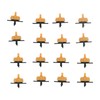 100Pcs 2L Compensating Drip Emitter Detachable Garden Irrigation Dripper for