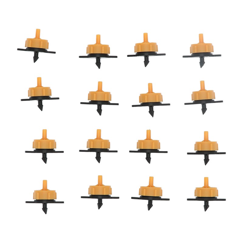 100Pcs 2L Compensating Drip Emitter Detachable Garden Irrigation Dripper for