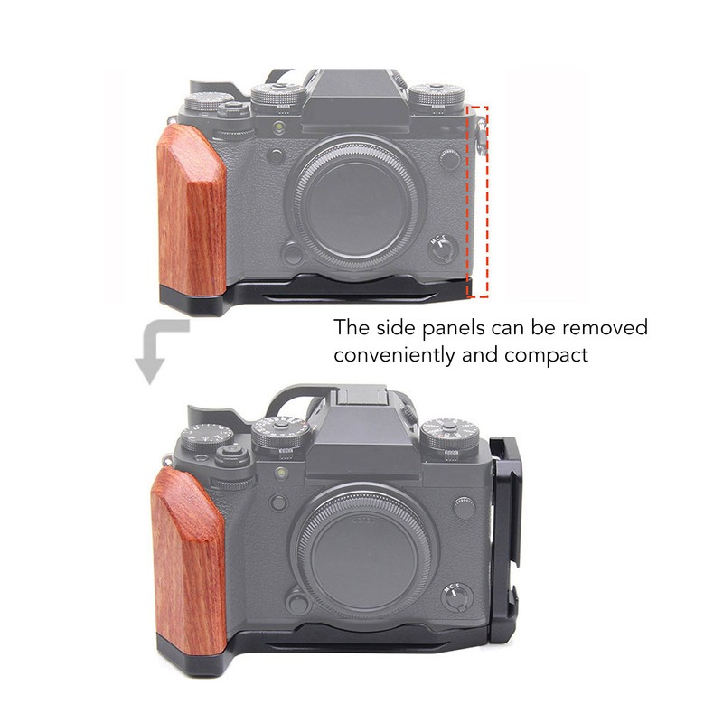 L Bracket Quick Release Plate Hollow Out Non Slip Gasket