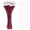 Lyeteung 50 Sets JST 1.5 ZH 2 Pin Connectors, Mini