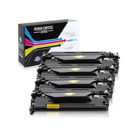 SuppliesOutlet Compatible Toner Cartridge Replacement for HP 26X / CF226X (High Yield Black,4 Pack)