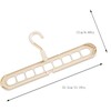 Eruceky 9 in 1 Clothes Hanger, Cascading Clothes Hanger, Multi