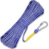 Hollow Braided Polypropylene Line Rope Heaving Line with Spring Hook