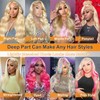 MARUOL 613 13x6 Lace Front Wig Human Hair Blonde Wig