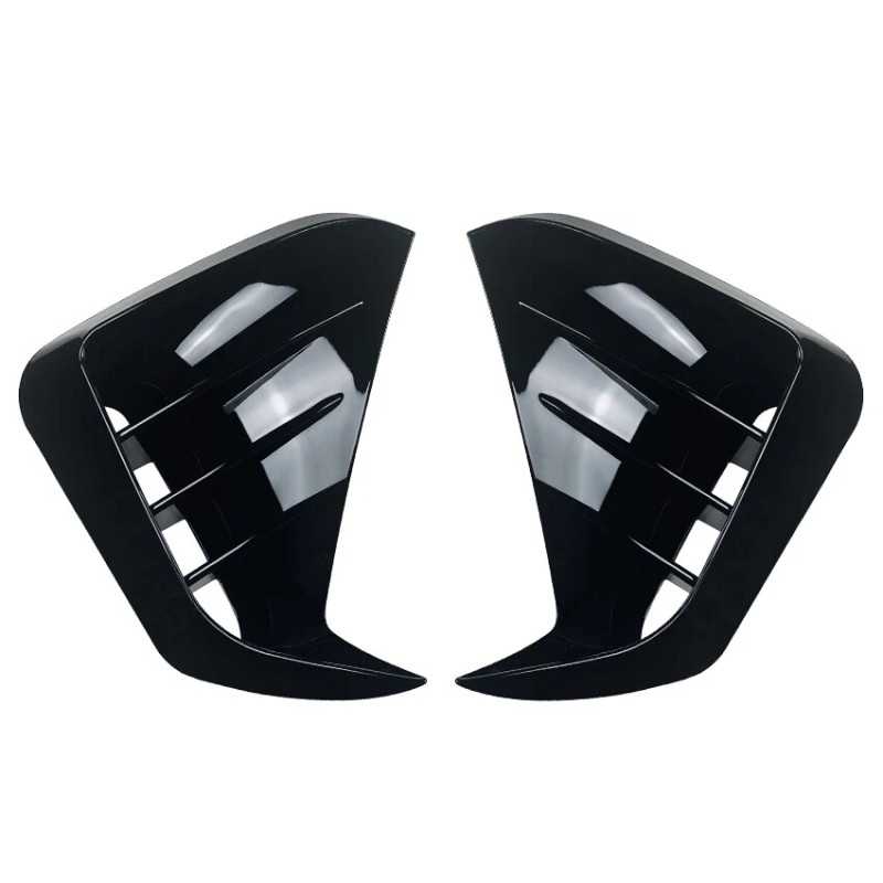 LUC For 2017-2023 KIA Stinger Gloss Blk Front Bumper Vent