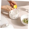 ORFOFE Soup Bowl Lid Stew Bowl for Steam Cooking for