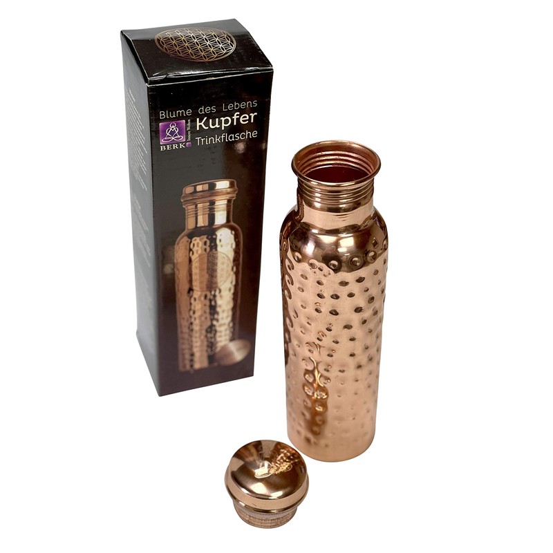 Berk Copper Water Bottle 650 ml