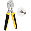 Vinyl Fence Rail Notcher, Heavy-Duty 3/8" Slot Punch Tool for
