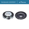 QUARKZMAN 8 Ohm 2W Round Magnetic Speakers x 4 Pieces