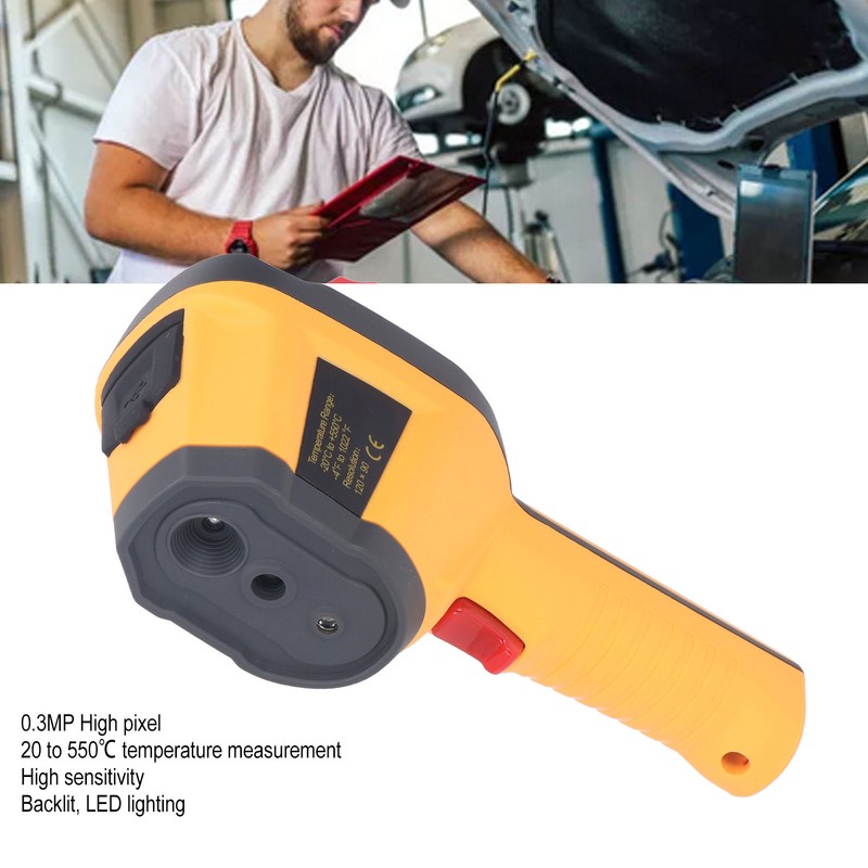 2.8in Infrared Thermal Imaging Camera Handheld Thermal Imager Water Pipe
