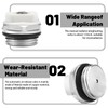 Radiator Bleed Valve with 3 Bleed Keys, Copper Bleed Valves,