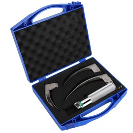 Stainless Steel Diagnosis Laryngoscope Set Adult Children Throat Detection Tool