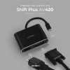 Adaptador Acteck Shift Plus Av420 Usb-c A Hdmi + Vga