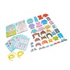 Wooden Lacing Threading Toys Clear Patterns Educational Wood Threading Panel