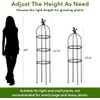 HASTHIP® Estacas de Soporte para Plantas jardín - Soportes plástico