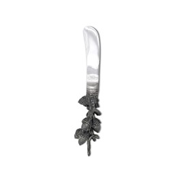 Vagabond House Pewter Acorn & Oak Leaf Handle Butter/Jam/Cheese Spreader Formal and Everyday Use 6.5 inch Long