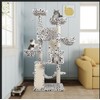 MUTICOR 66 Inches Multi-Level Large Cat Tree Tower for Indoor