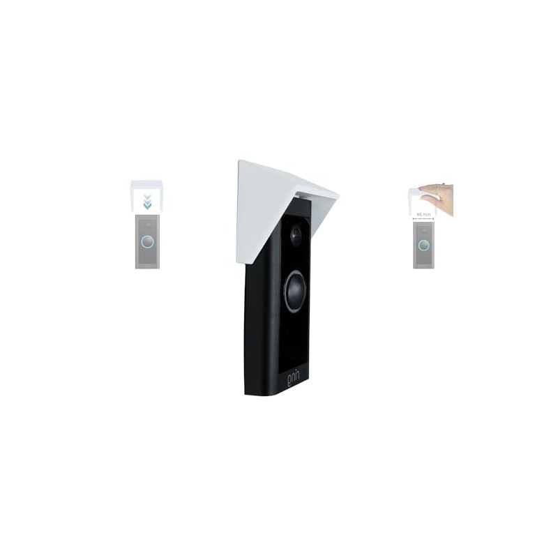 Decorative Rain and Sun Cover — Compatible with Ring Video
