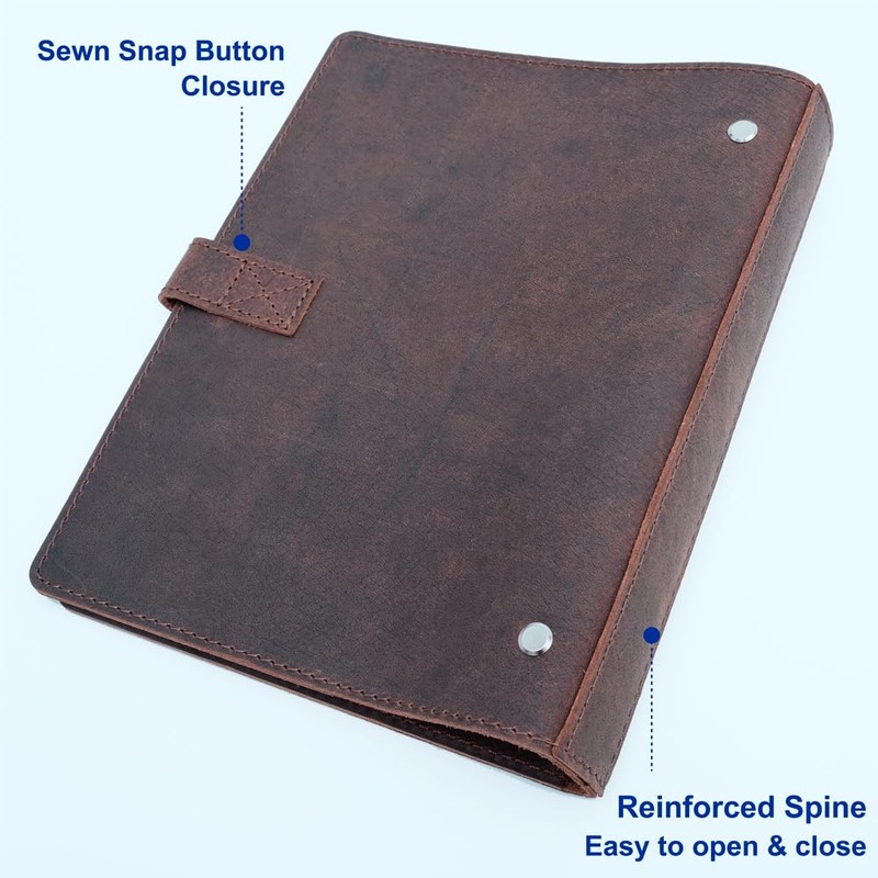 Genuine Leather Photo Album 4"x6" 120 Pockets with 30 Sheets